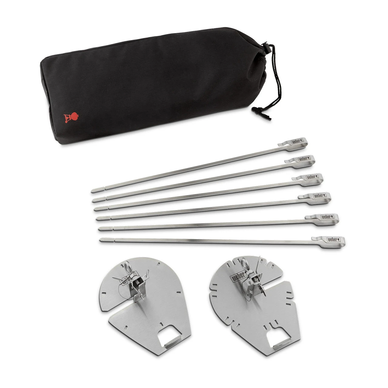 Weber® Crafted Rotisserie Skewer Set 4 Weber® Crafted Rotisserie Skewer Set - Image 2