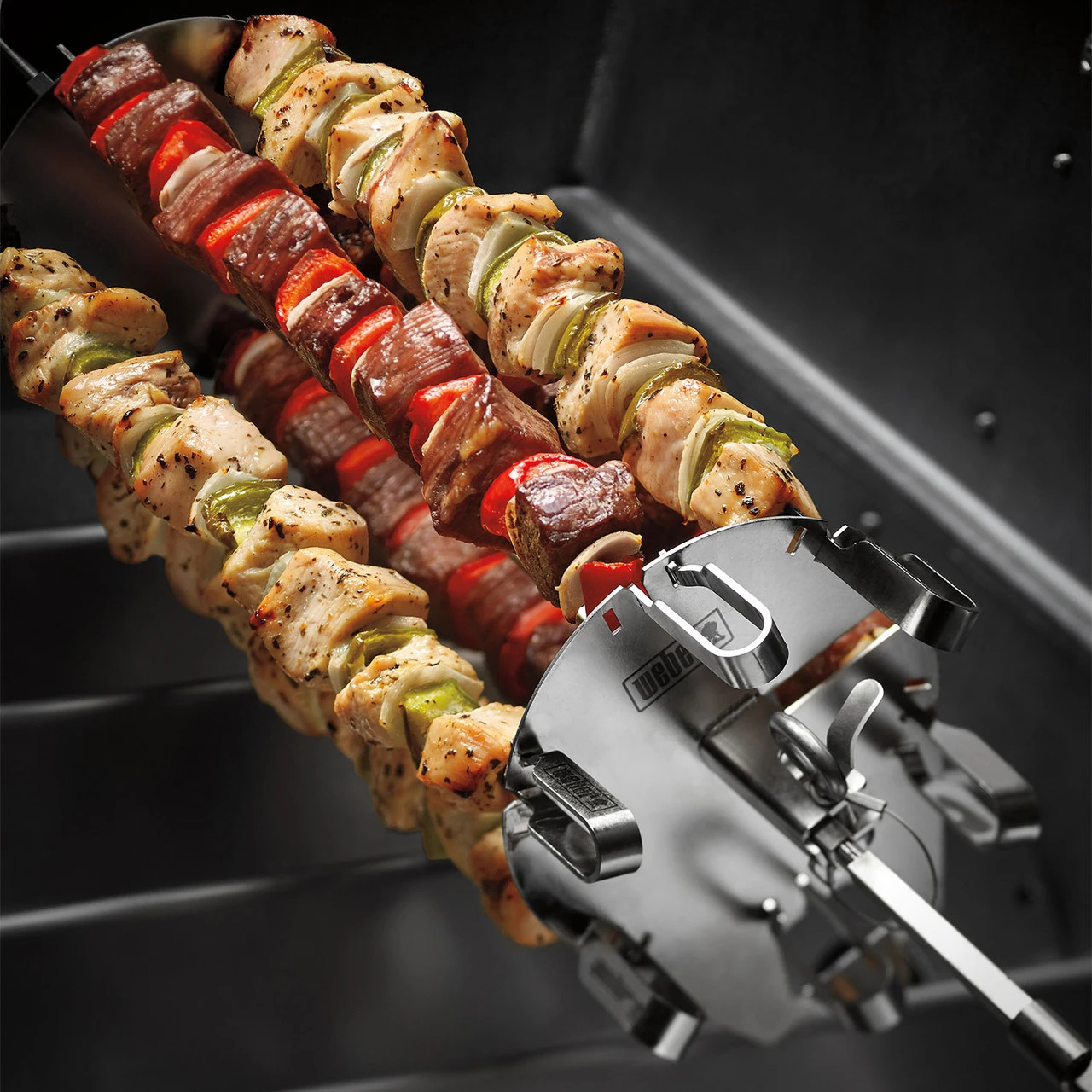 Weber® Crafted Rotisserie Skewer Set 6 Weber® Crafted Rotisserie Skewer Set - Image 4