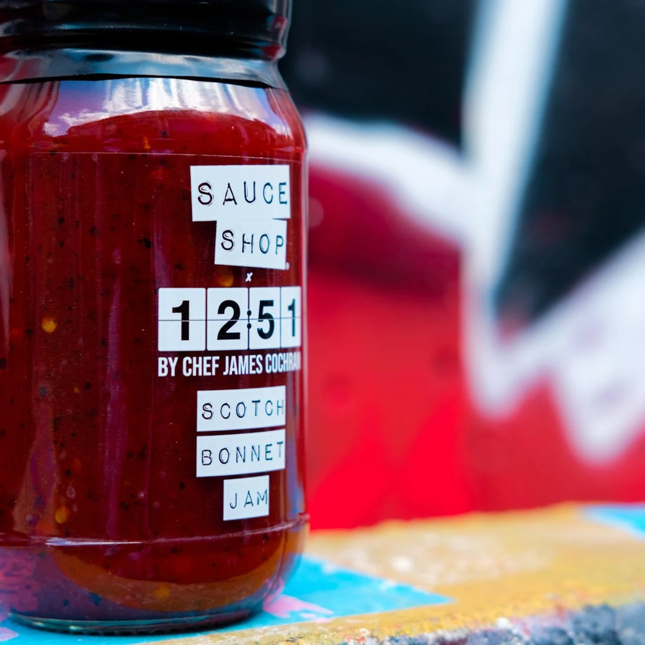 Sauce Shop 12:51 Scotch Bonnet Chilli Jam By James Cochran 310g Jar - Image 5