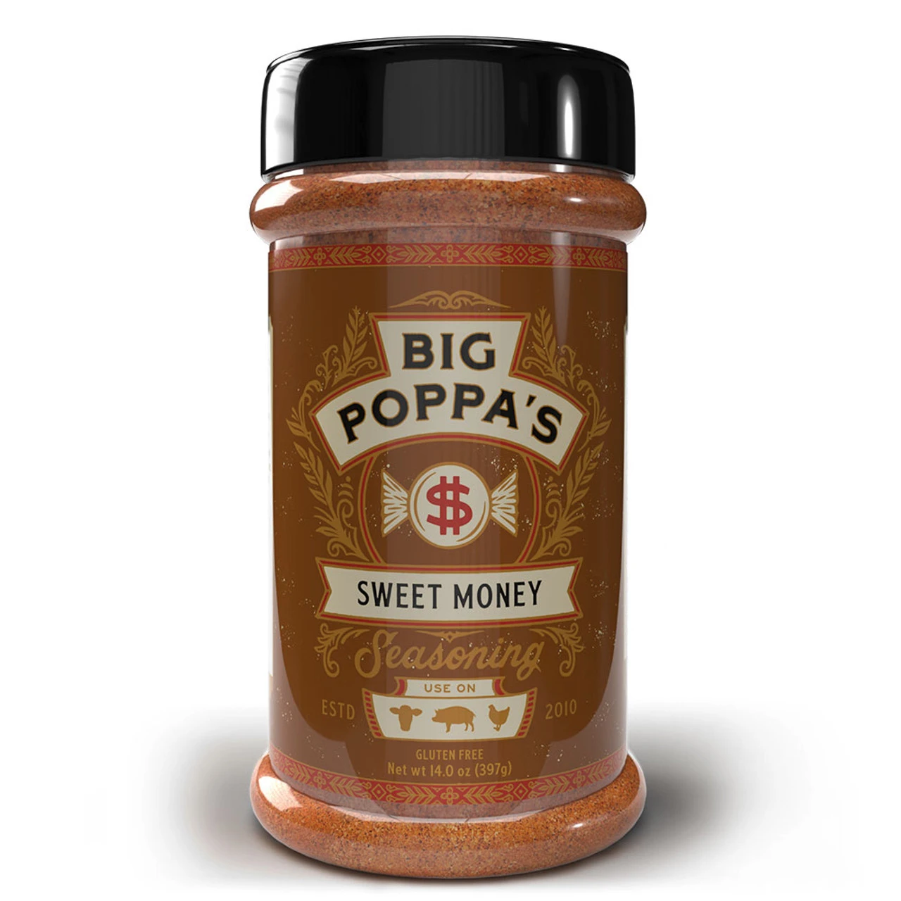 Big Poppa Smokers Sweet Money Rub - 396g (14oz) 3 Big Poppa Smokers Sweet Money Rub - 396g (14oz)