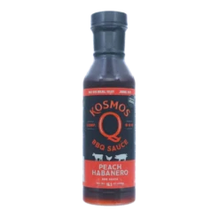 Kosmos' Q 'Peach Habanero' BBQ Sauce - 467g (16.5 Oz)