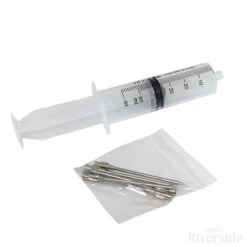 Riverside Meat Injector Syringe With 5x 2.5in Needles