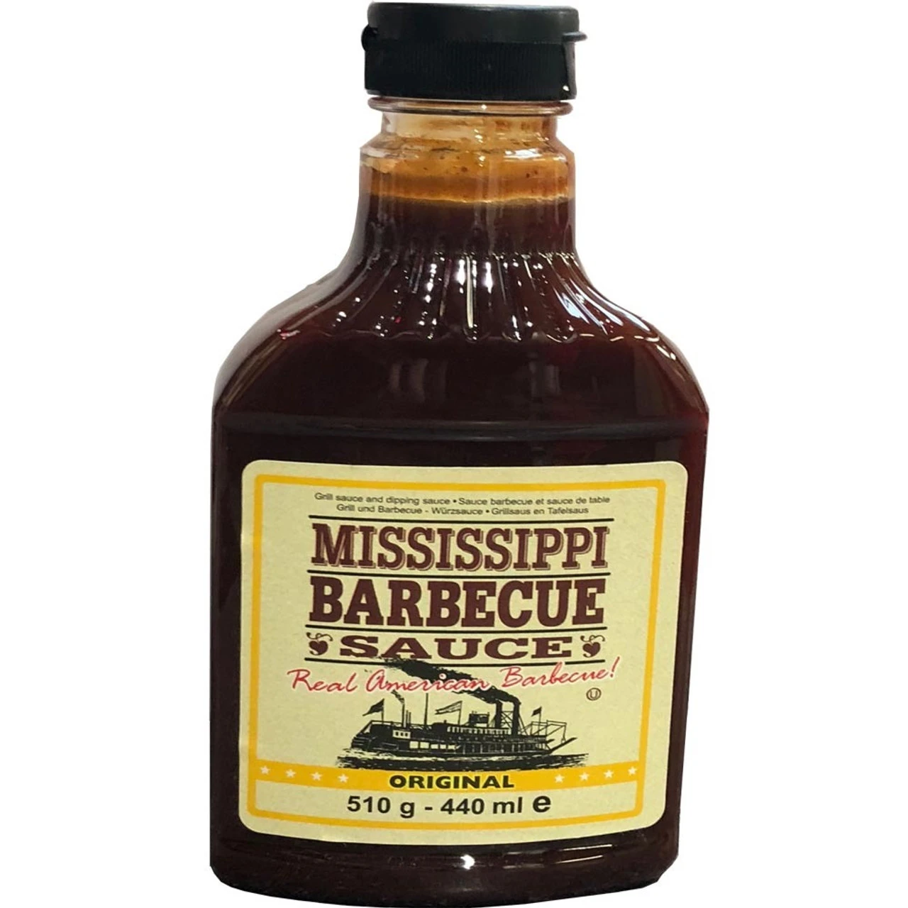 Mississippi Barbecue Sauce Original 510g 3 Mississippi Barbecue Sauce Original 510g