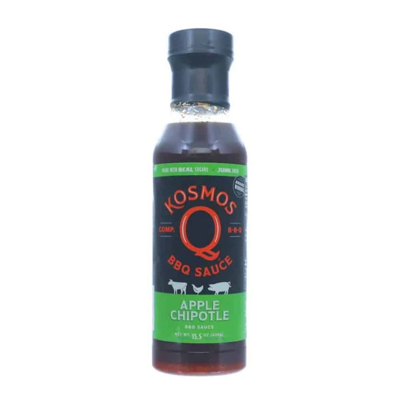 Kosmo's Q 'Sweet Apple Chipotle' BBQ Sauce - 439g (15.5oz) 3 Kosmo's Q 'Sweet Apple Chipotle' BBQ Sauce - 439g (15.5oz)