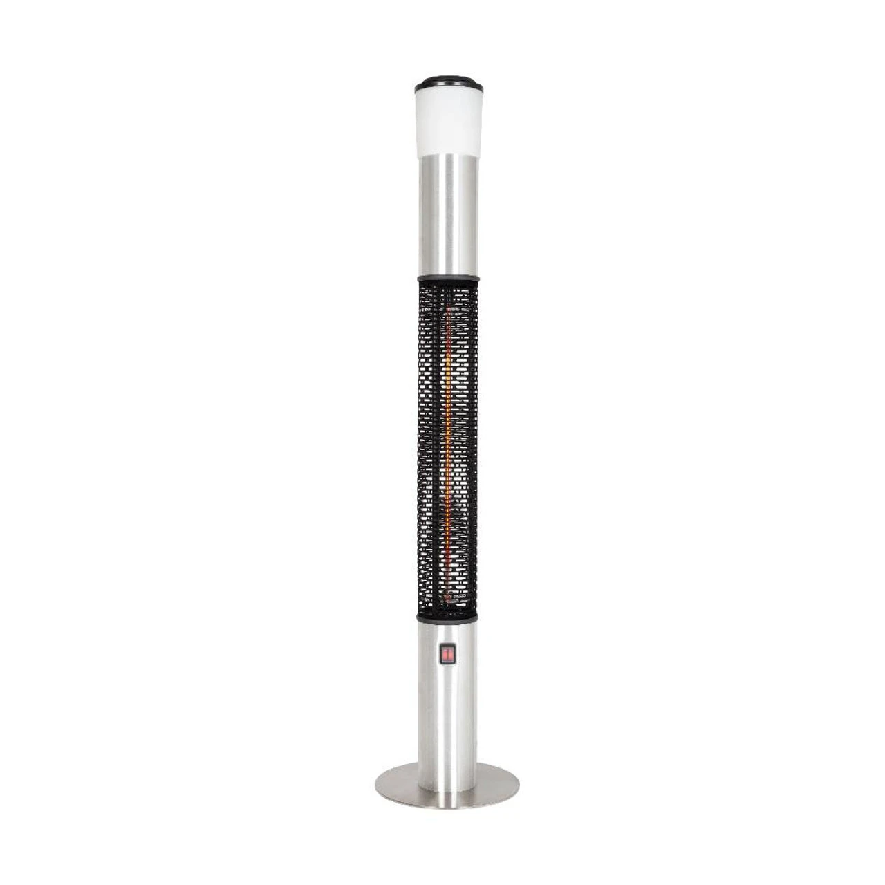 Silver Tower Electric Heater With Built-in Bluetooth Speaker 3 Silver Tower Electric Heater With Built-in Bluetooth Speaker