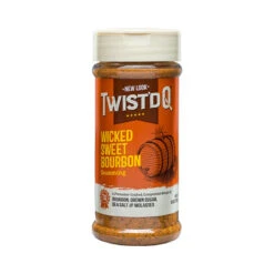 Twist'd Q 'Wicked Sweet Bourbon' Seasoning - 193g (6.8oz)