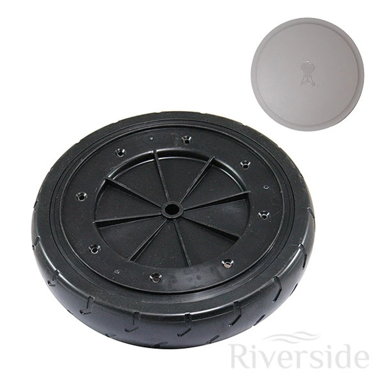 Weber® Spares: MasterTouch® Wheel With Kettle-embossed Wheel Cover (Set Of 2)