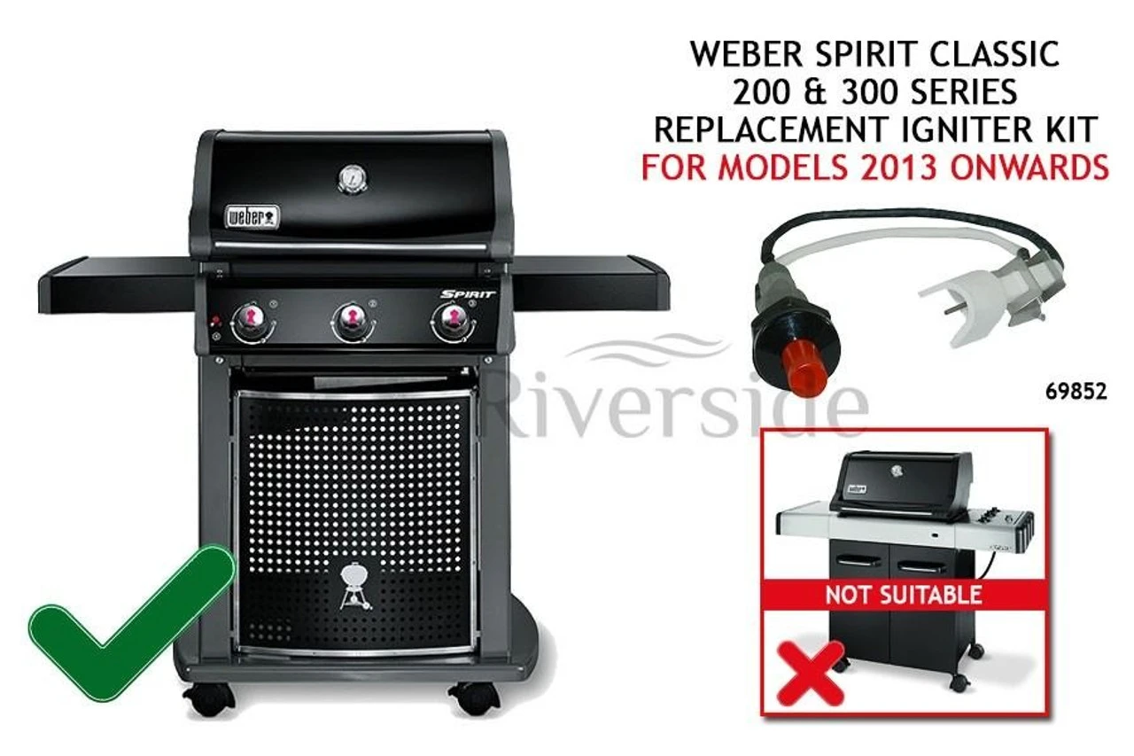 Weber® Spirit Classic E200 & E300 Series Igniter Kit - Image 2
